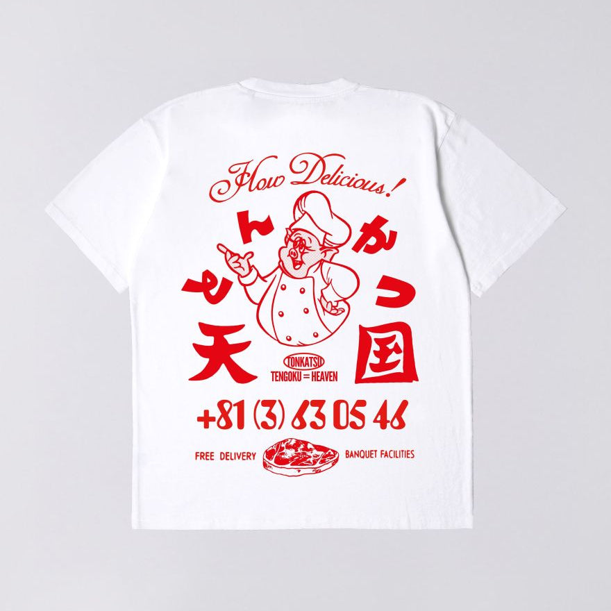 Edwin Tonkatsu T-Shirt - White