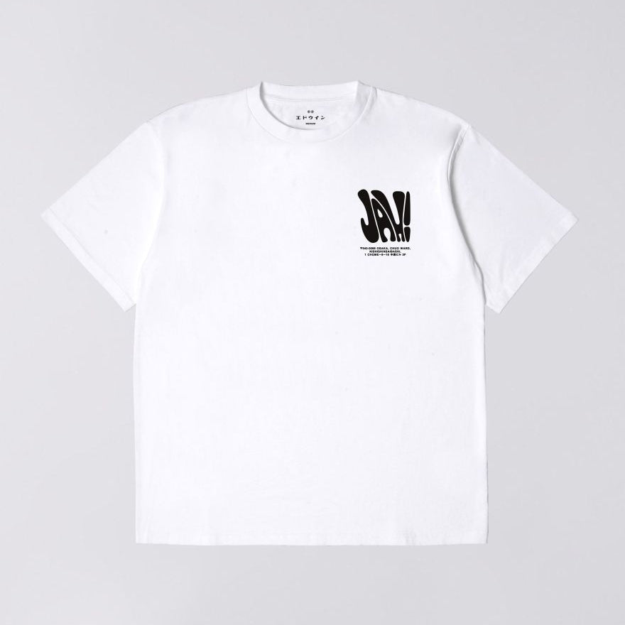 Edwin United We Stand T-Shirt - White