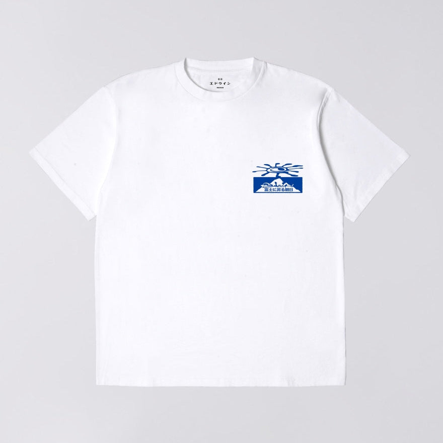 Edwin Mount Fuji Desk T-Shirt - White