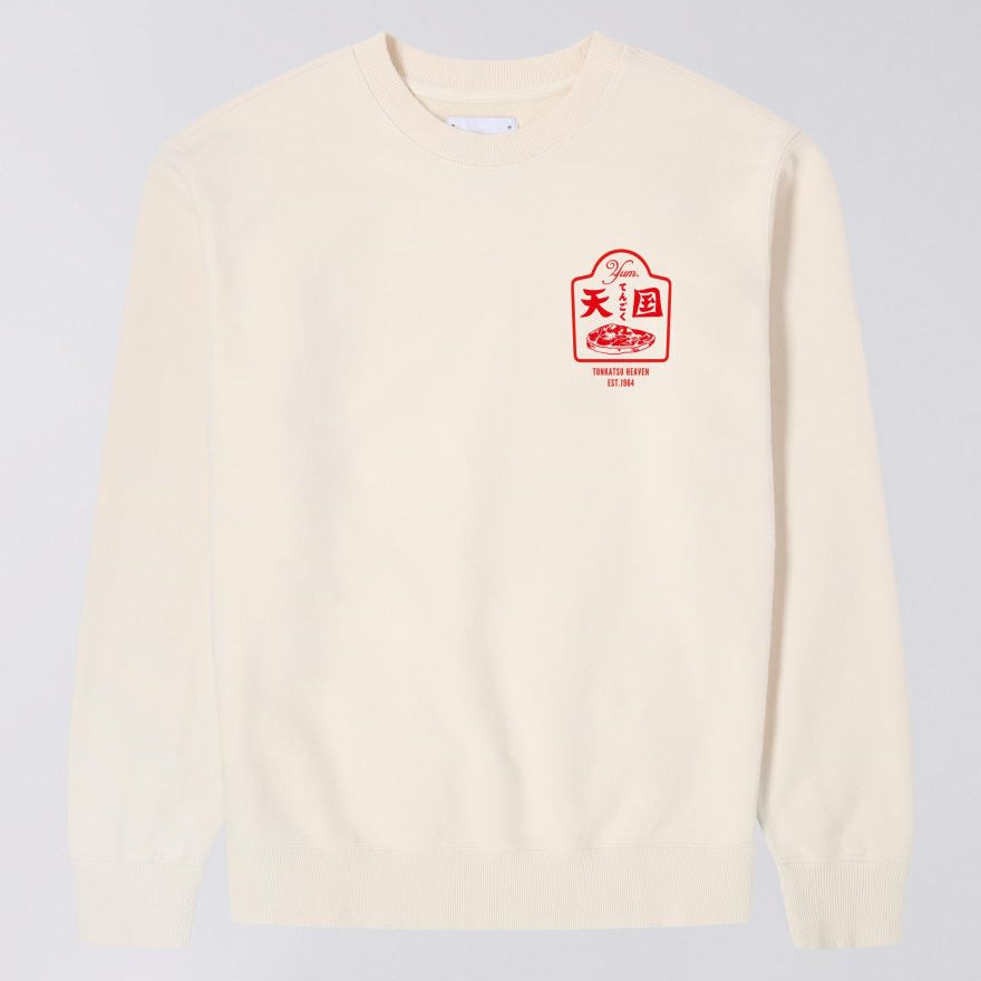 Edwin Tonkatsu Sweat - Whisper White