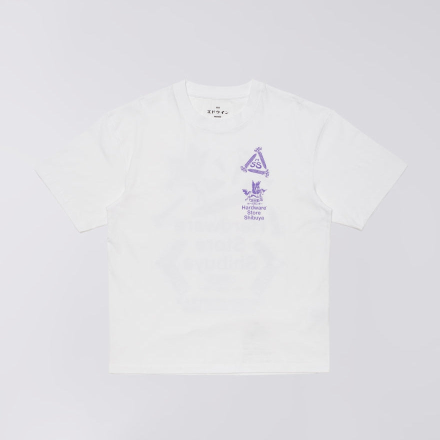 Edwin Hardware Store Shibuya T-Shirt - White