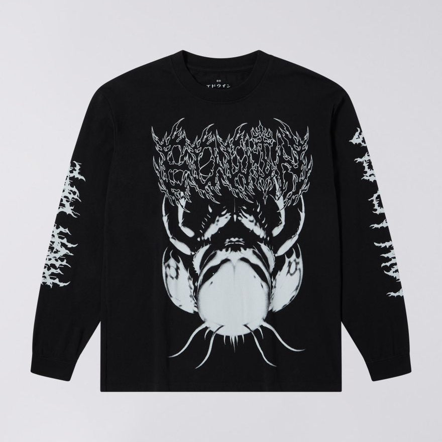 Edwin Panku Kochu LS T-Shirt - Black