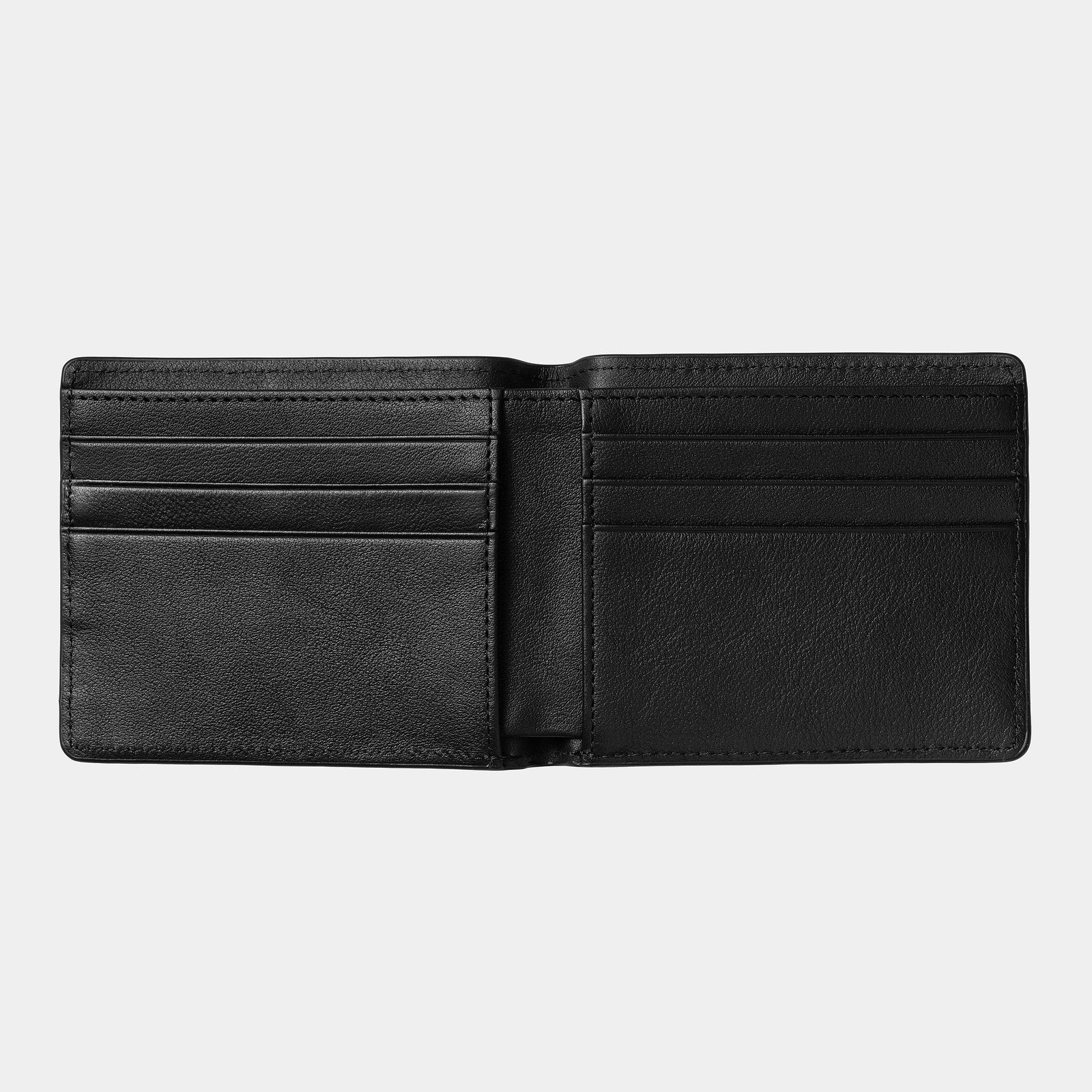Carhartt WIP Vegas Billfold Wallet - Black / Silver