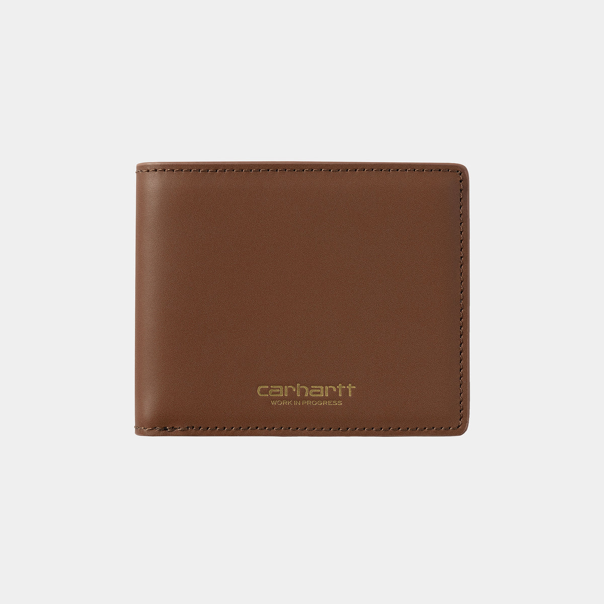 Carhartt WIP Vegas Billfold Wallet - Cognac / Gold