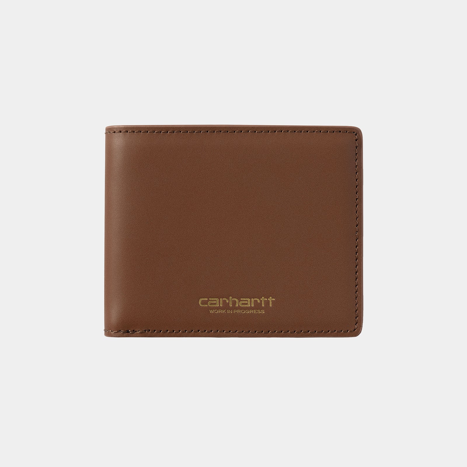 Carhartt WIP Vegas Billfold Wallet - Cognac / Gold