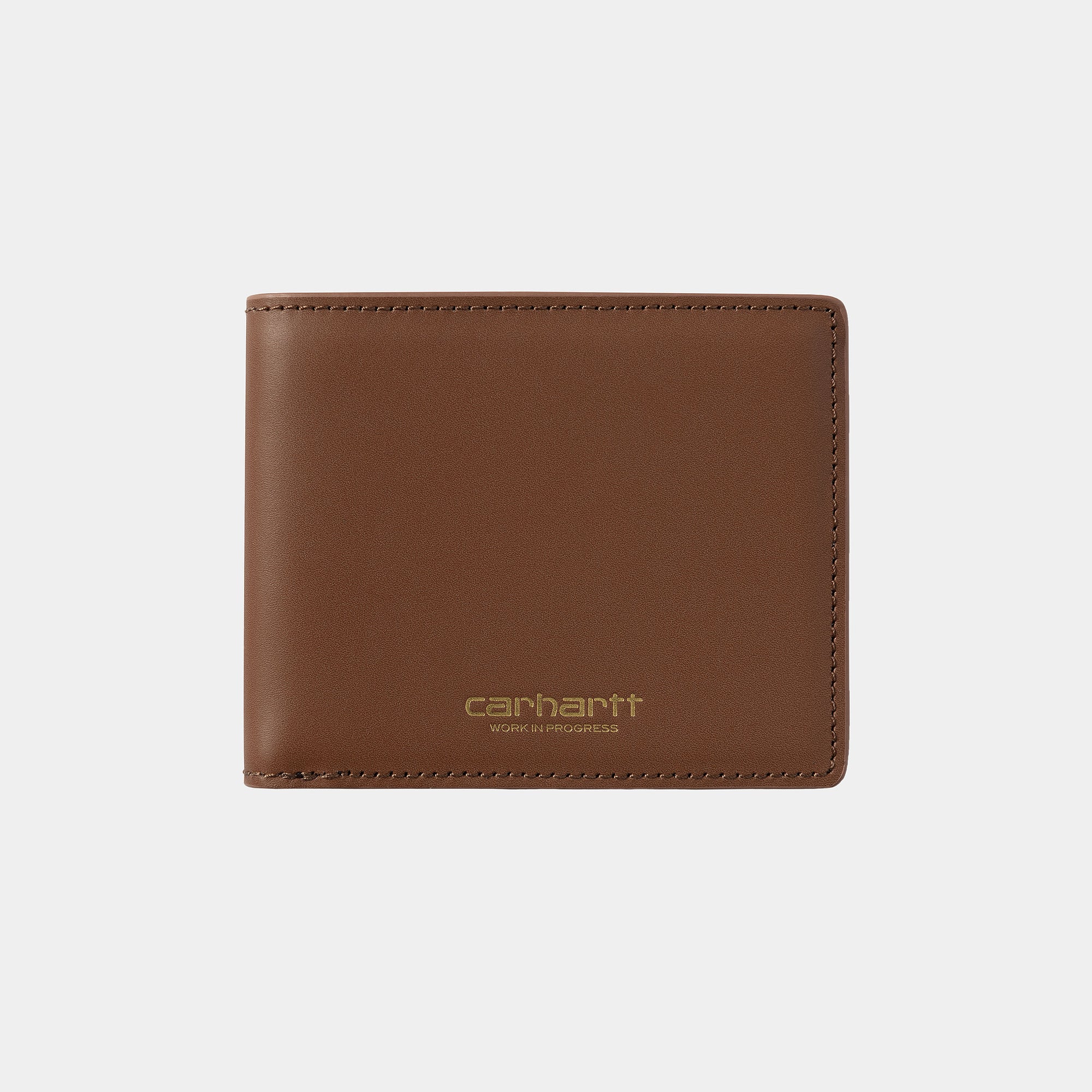Carhartt WIP Vegas Billfold Wallet - Cognac / Gold