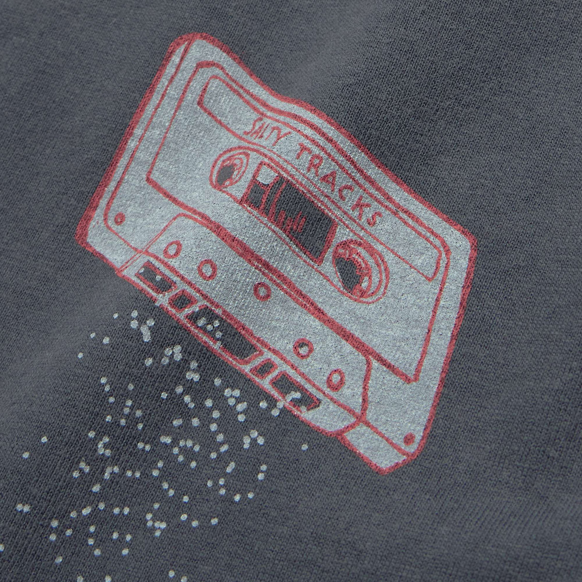 Nudie Roy Salty Tracks T-Shirt - Antracite