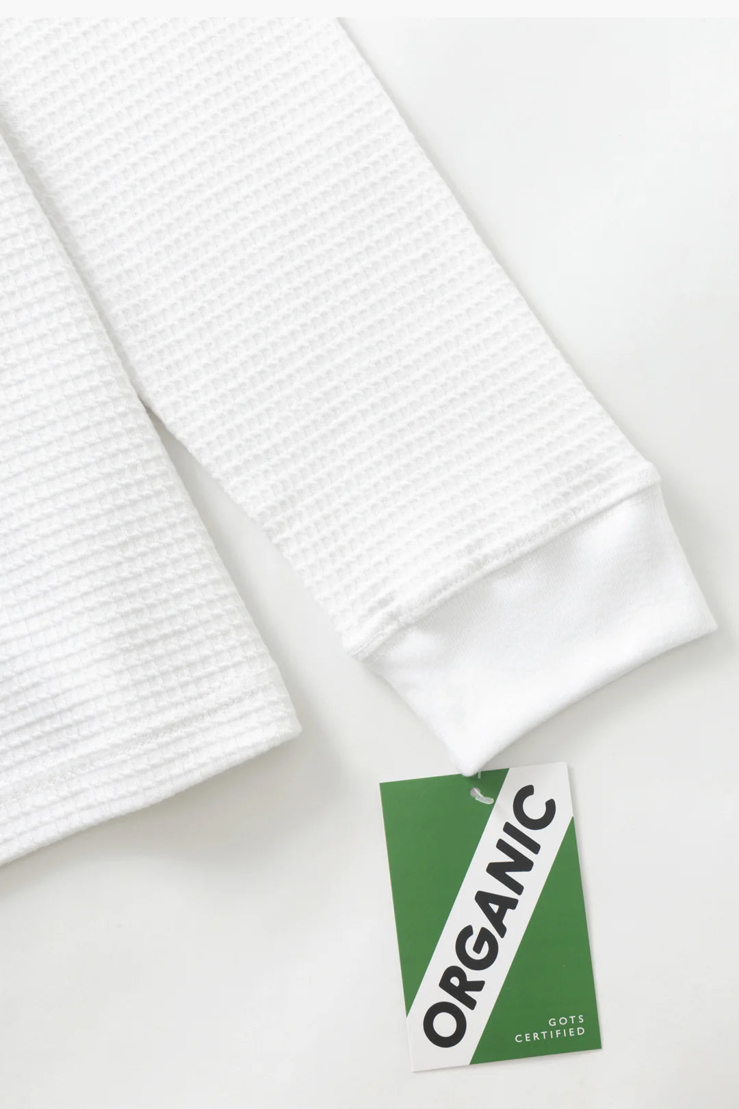 Power Goods Thermal Waffle LS T-Shirt - White