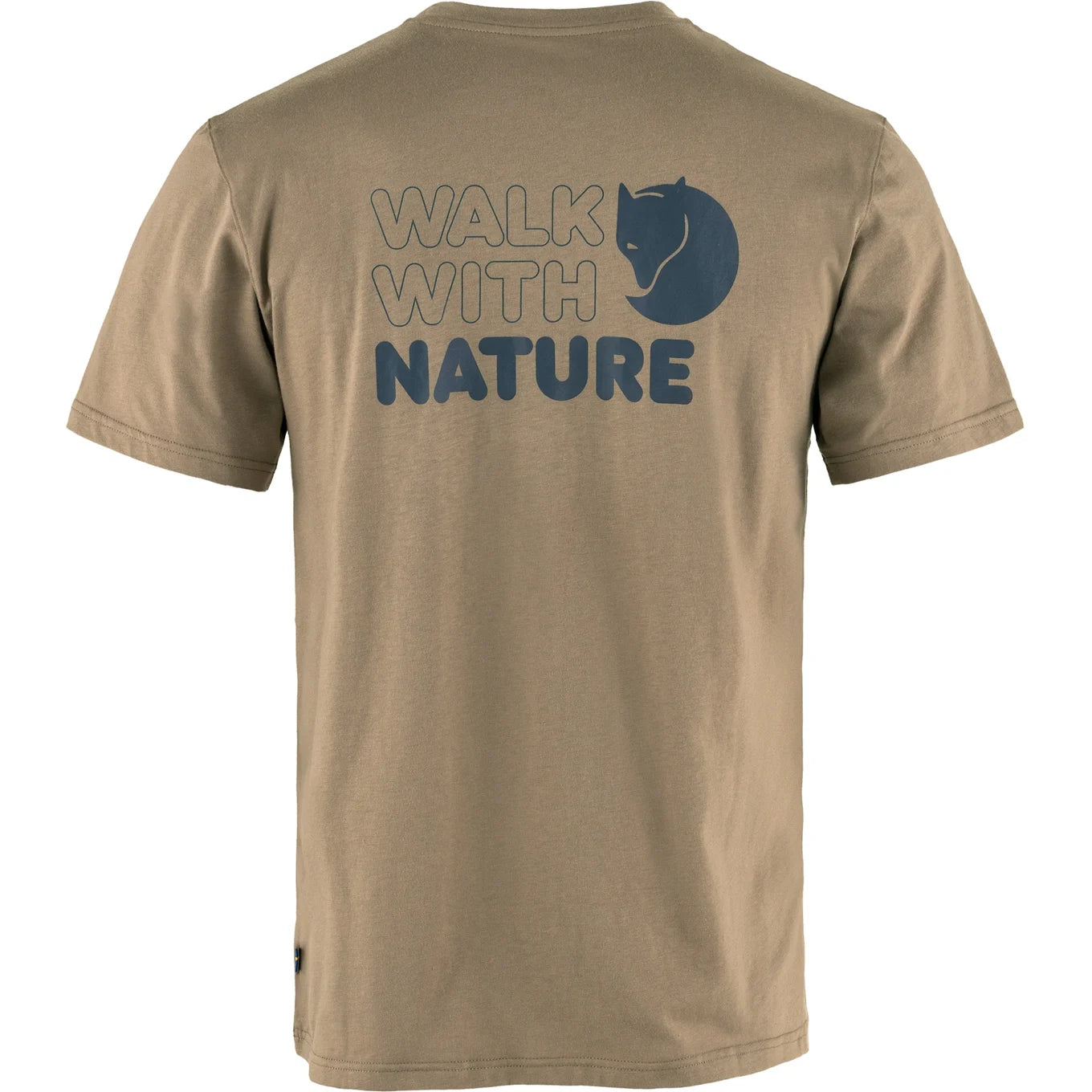 Fjallraven Walk With Nature T-Shirt - Suede Brown
