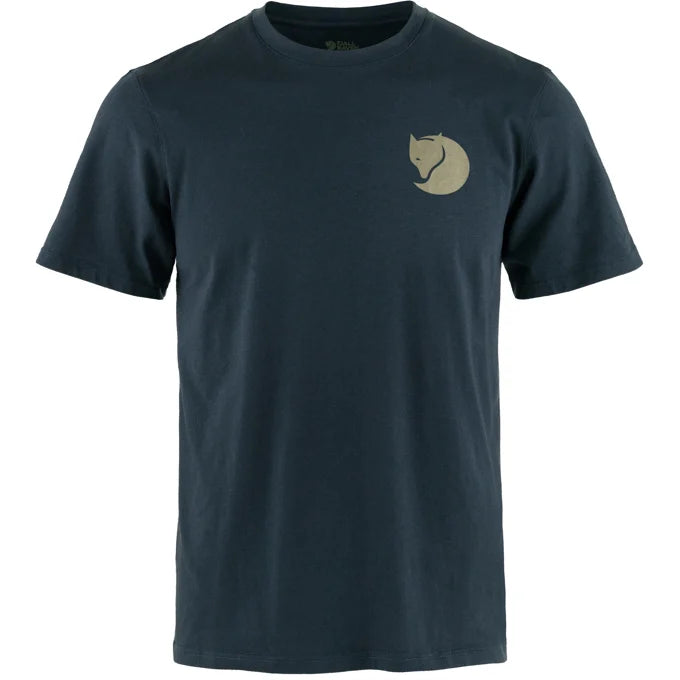 Fjallraven Walk With Nature T-Shirt - Dark Navy
