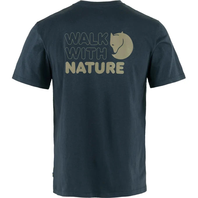 Fjallraven Walk With Nature T-Shirt - Dark Navy