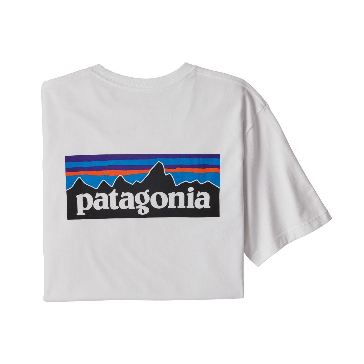 Patagonia P-6 Logo T-Shirt - White