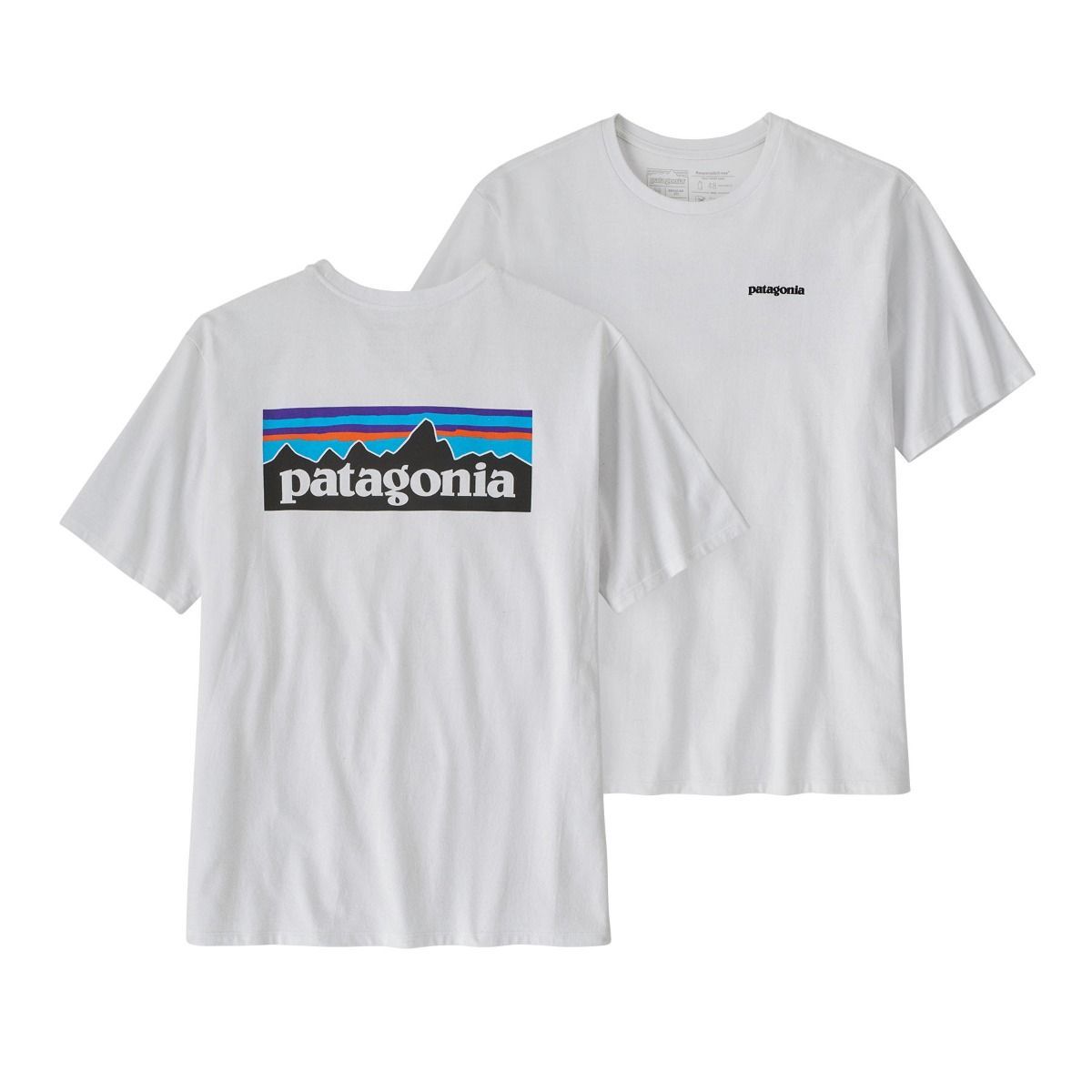 Patagonia P-6 Logo T-Shirt - White