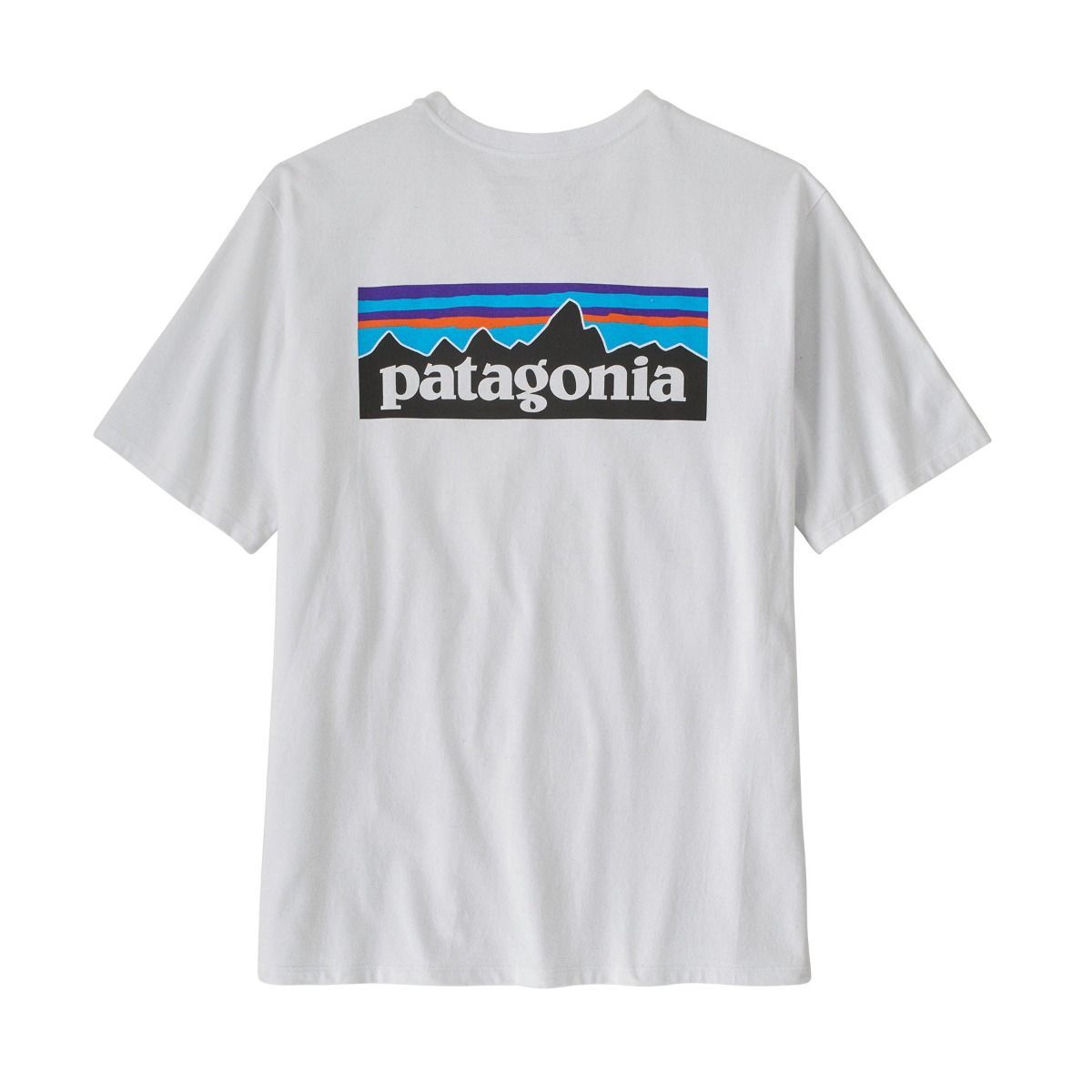 Patagonia P-6 Logo T-Shirt - White