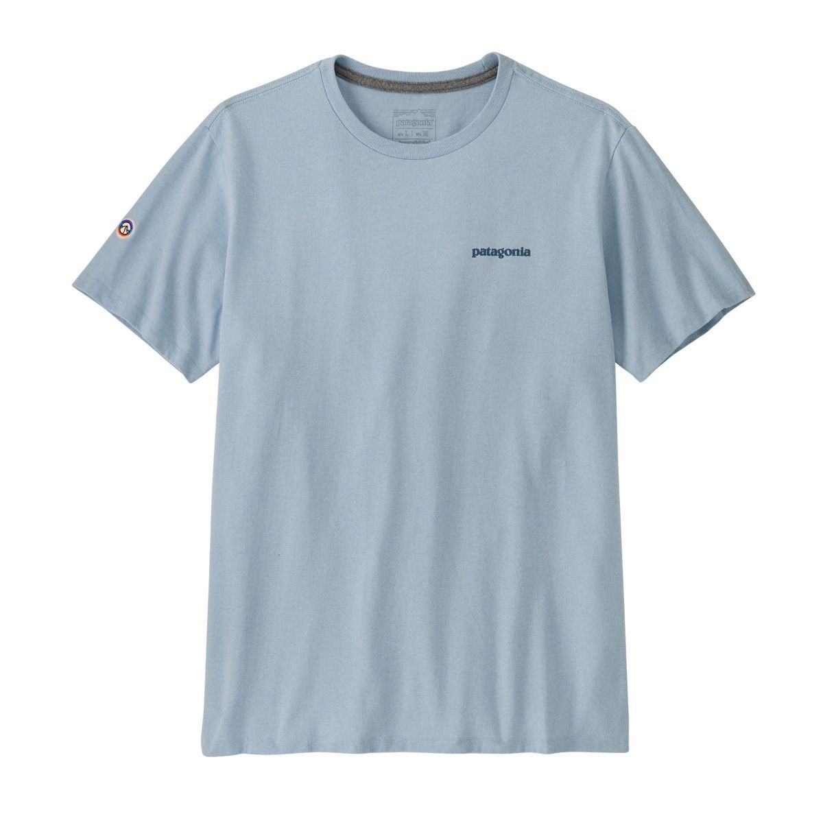 Patagonia Fitz Roy Icon T-Shirt - Fleck Blue