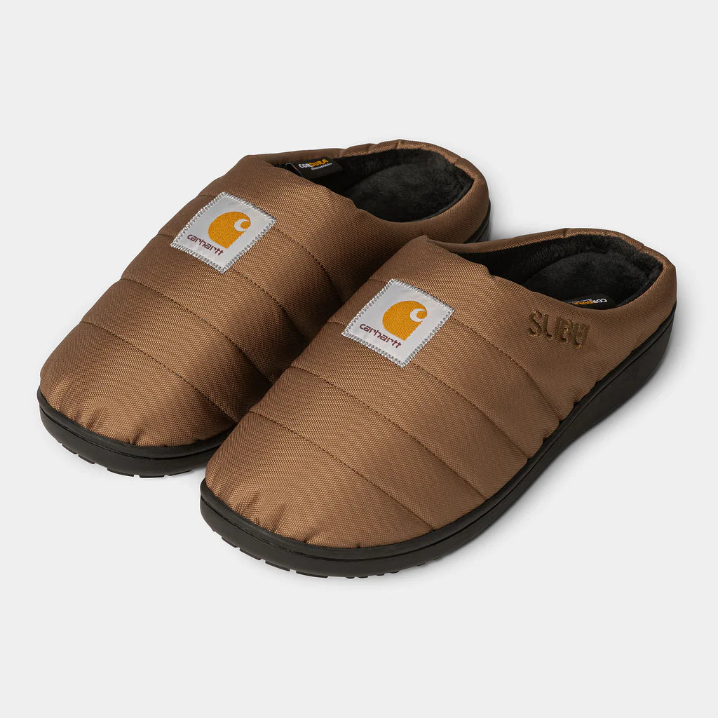 Carhartt X Subu Slippers - Hamilton Brown