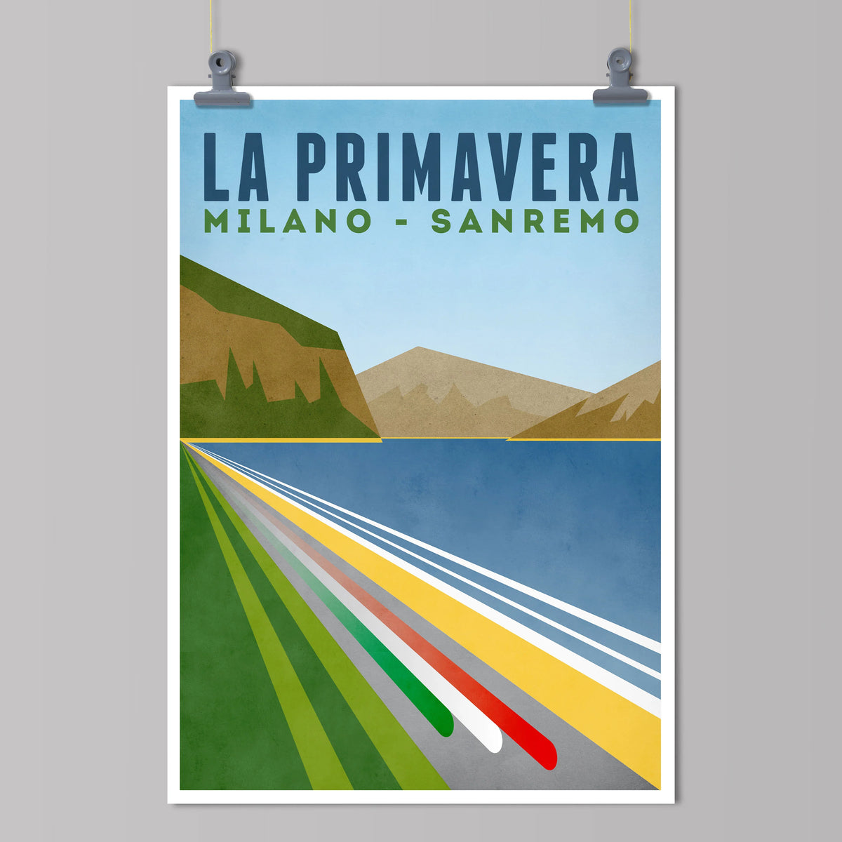 HMC Art Print - Milan - San Remo