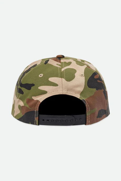 Brixton Sparks MP Snapback - Camo Surplus