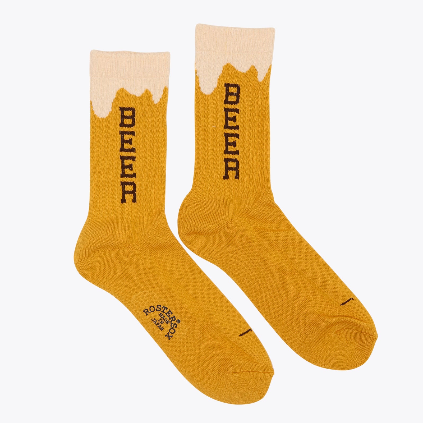 Rostersox Beer Sock - Yellow