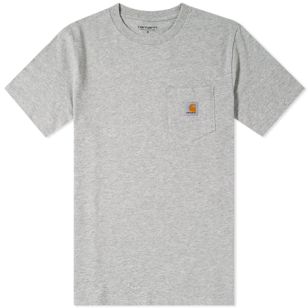 Carhartt WIP Pocket T-Shirt - Grey Heather