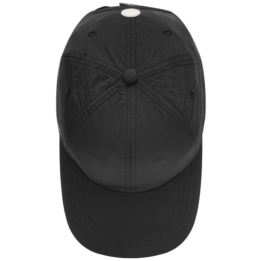 Folk Six Panel Cap - Soft Black Nylon