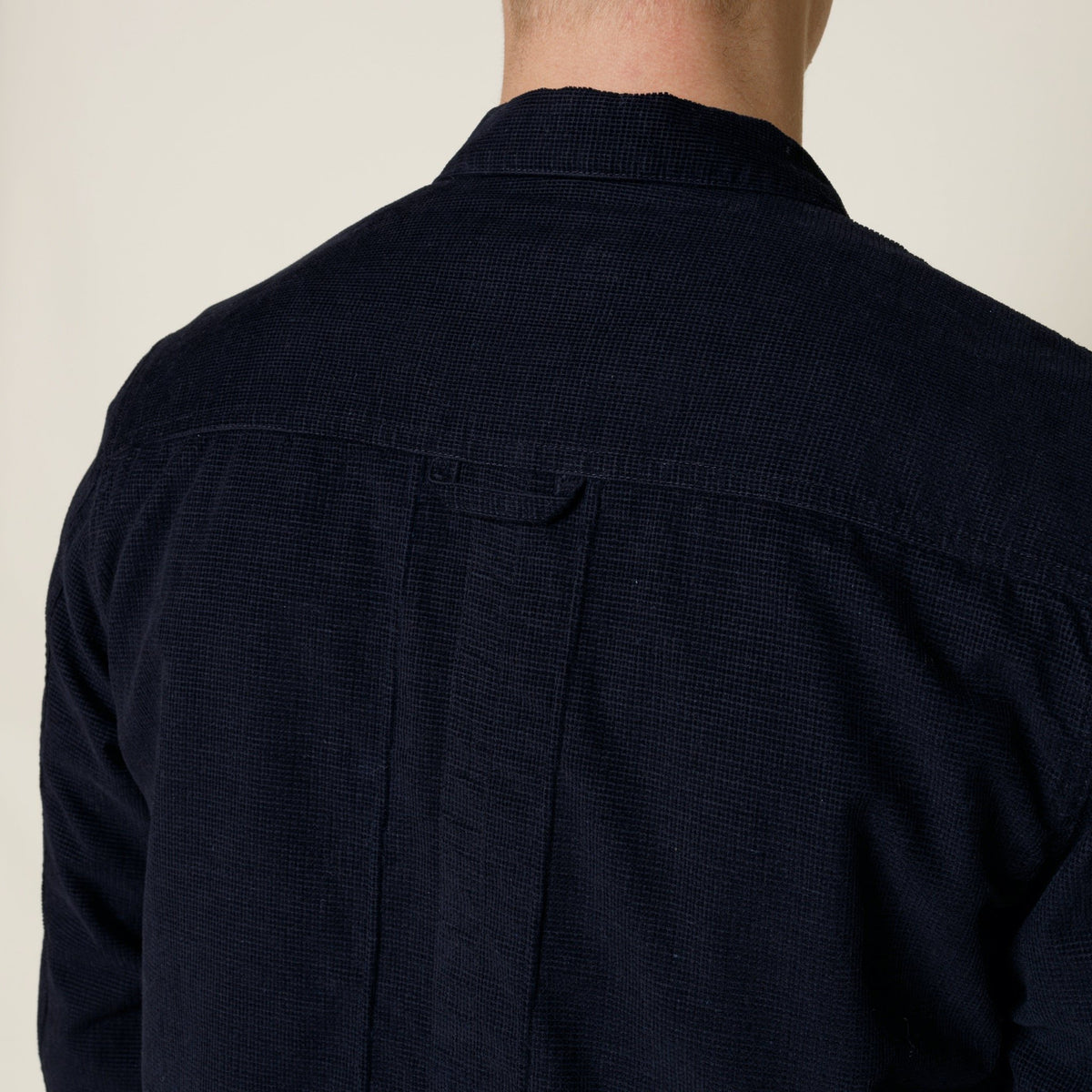 Folk Emboss Shirt Black