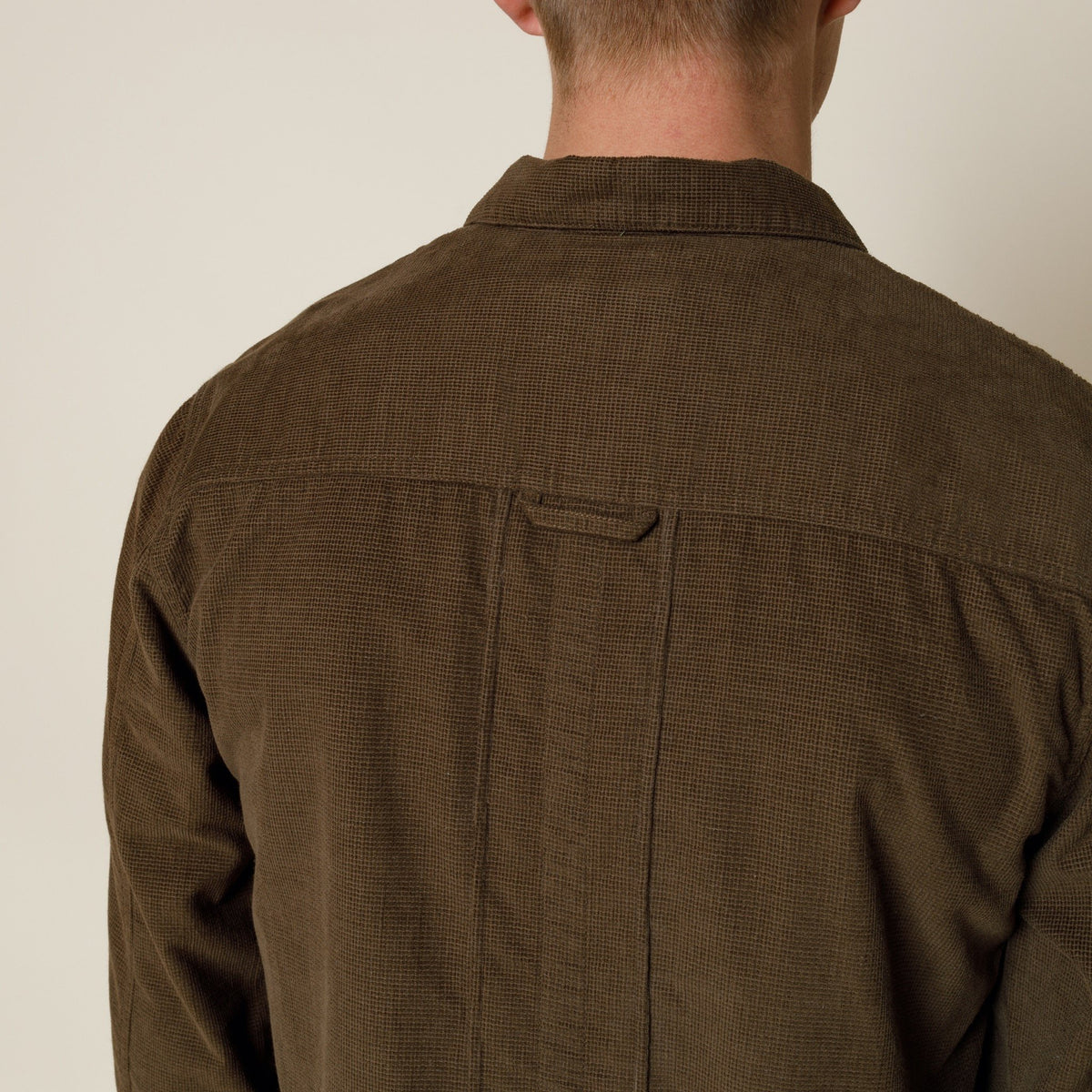 Folk Emboss Shirt Tobacco