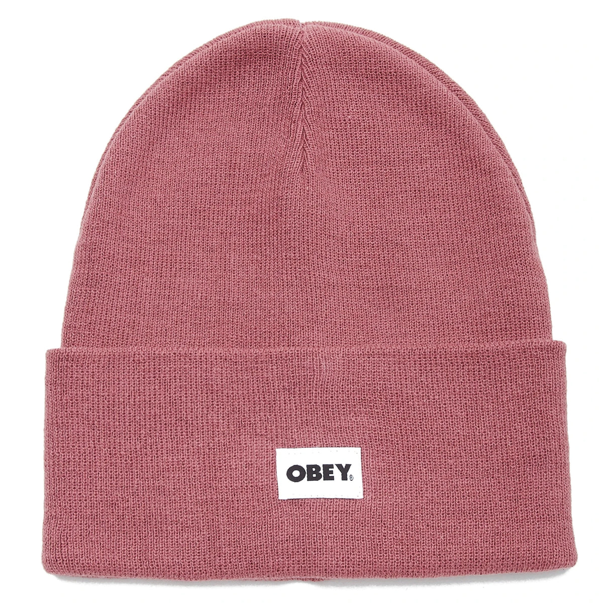 Obey Bold Label Organic Beanie - Mesa Rose