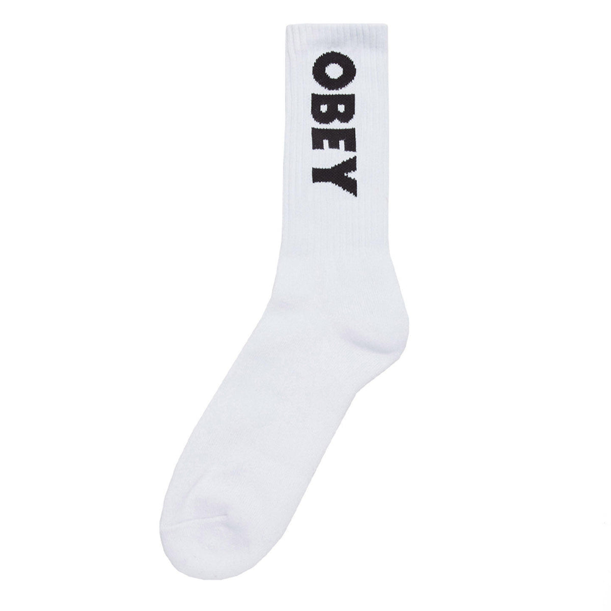 Obey Flash Socks - White