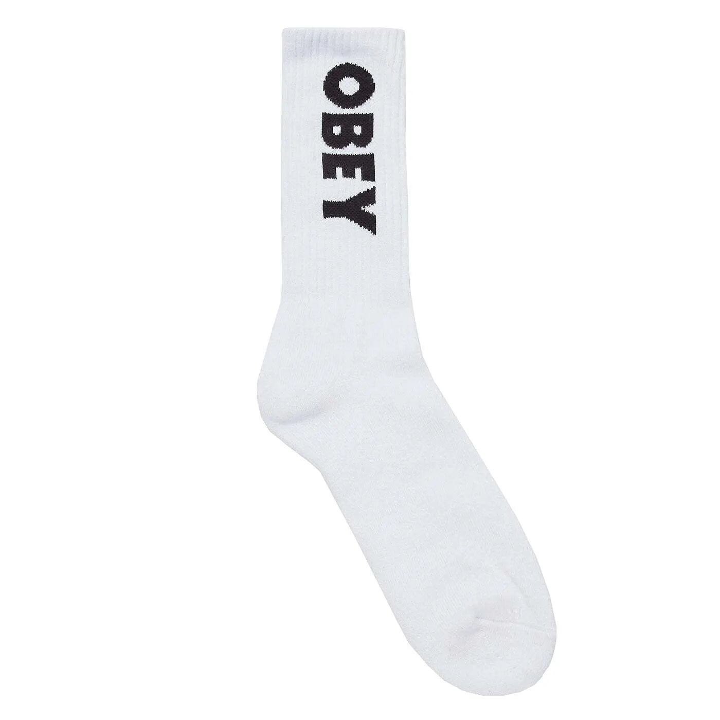 Obey Flash Socks - White