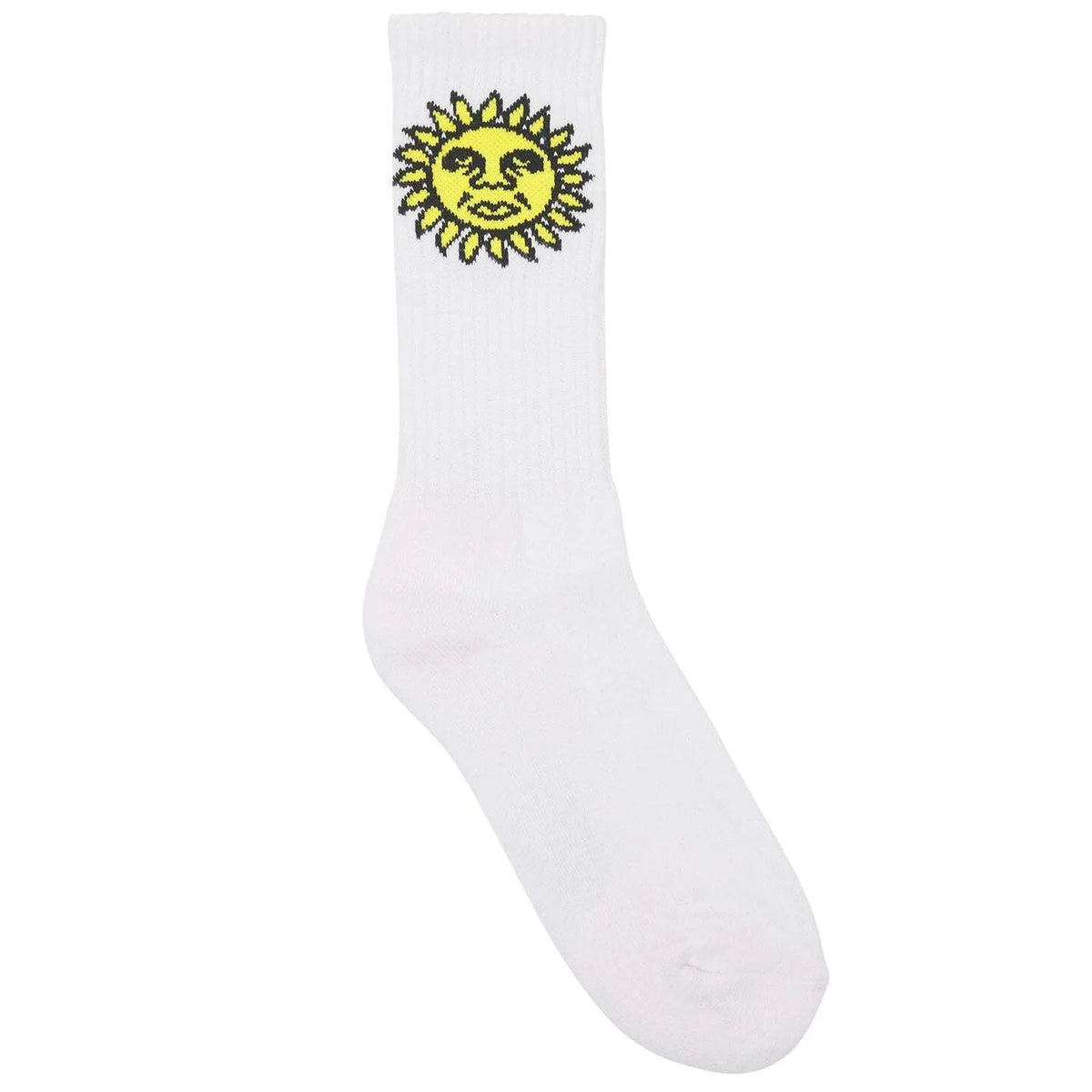 Obey Sunshine Socks - White