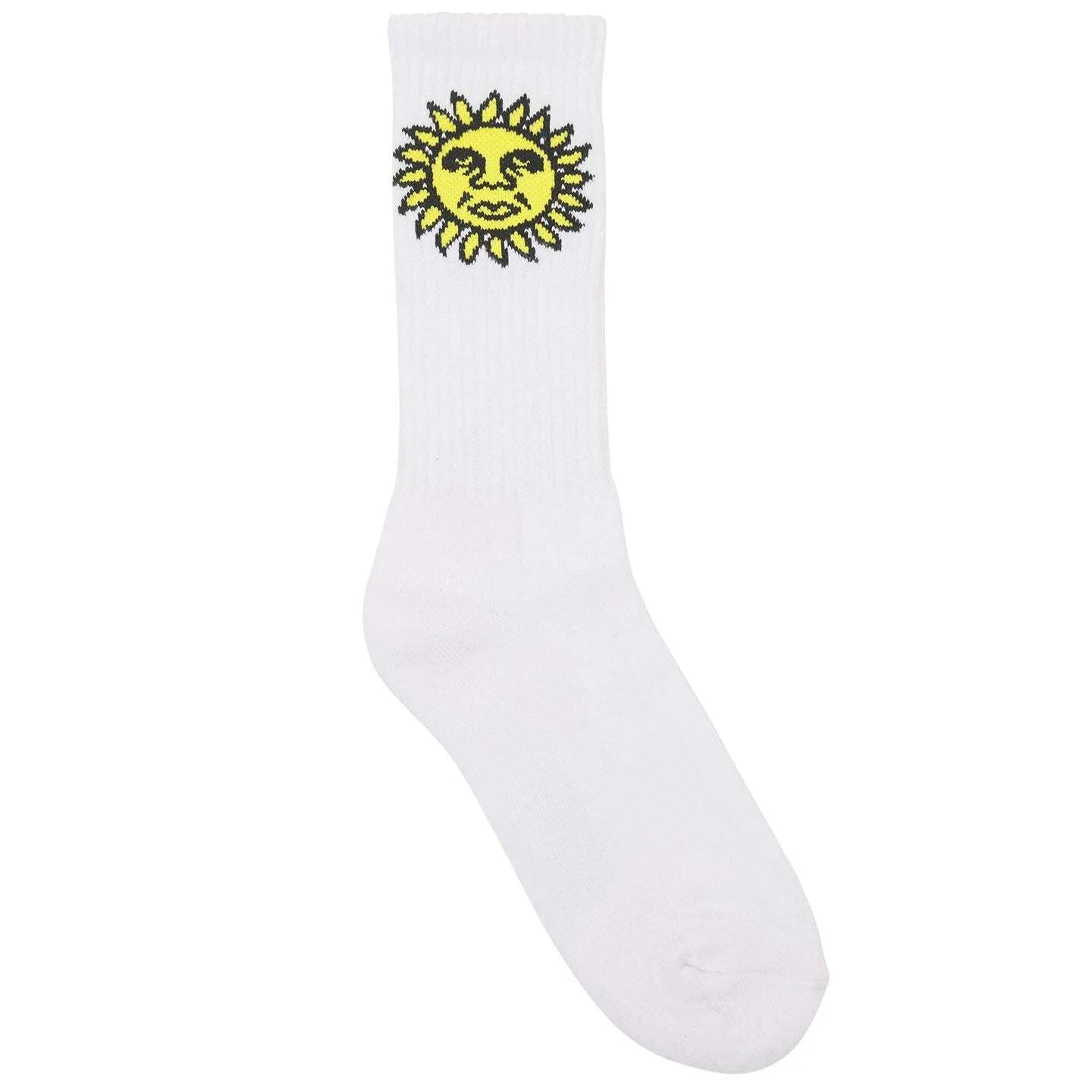 Obey Sunshine Socks - White