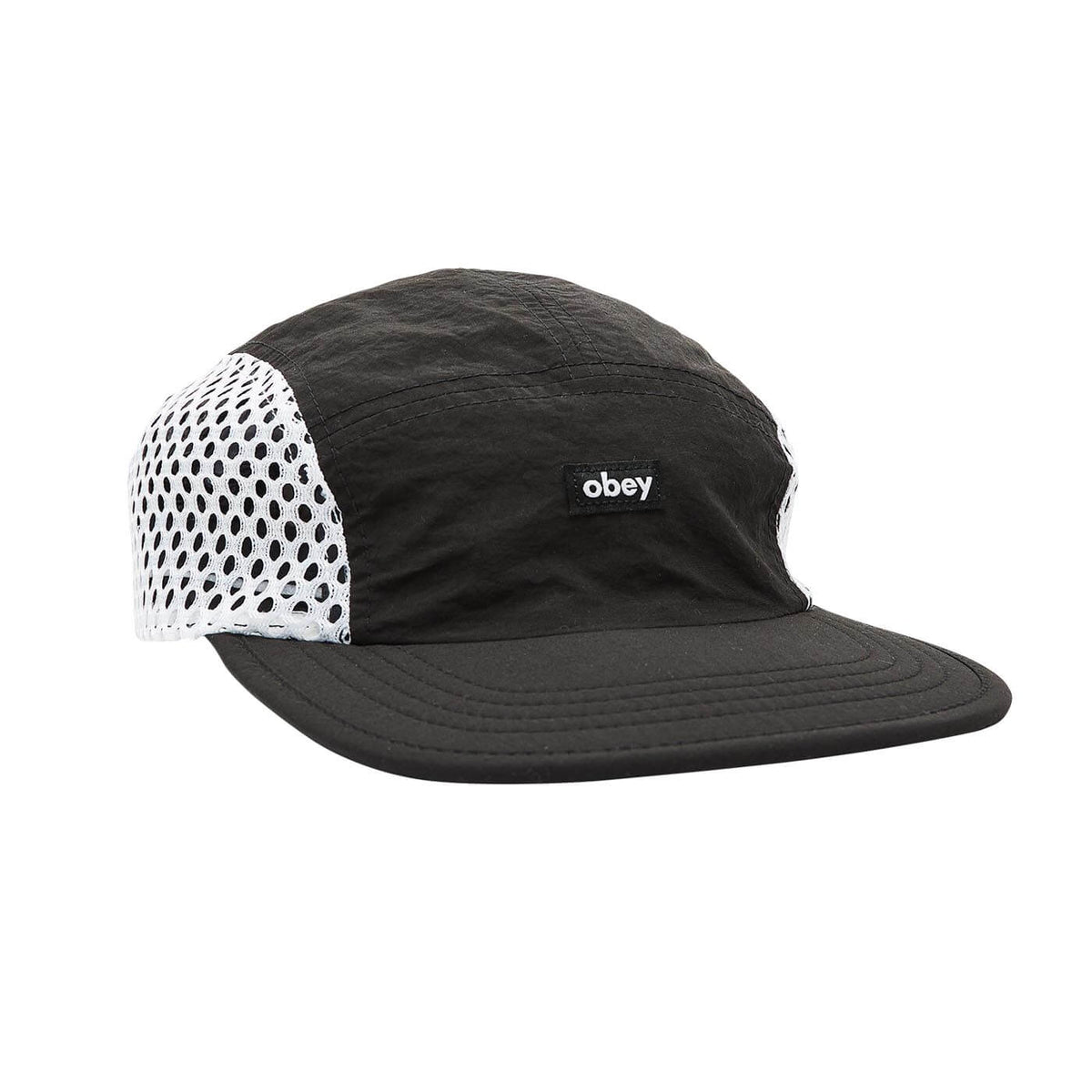 Obey Title Camp Cap - Black