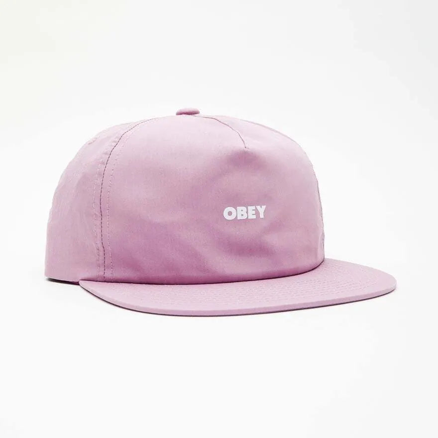 Obey Bold Tech Strapback - Lilac Chalk