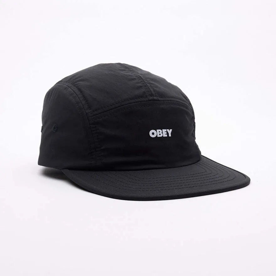 Obey Bold Sabre Camp Cap - Black