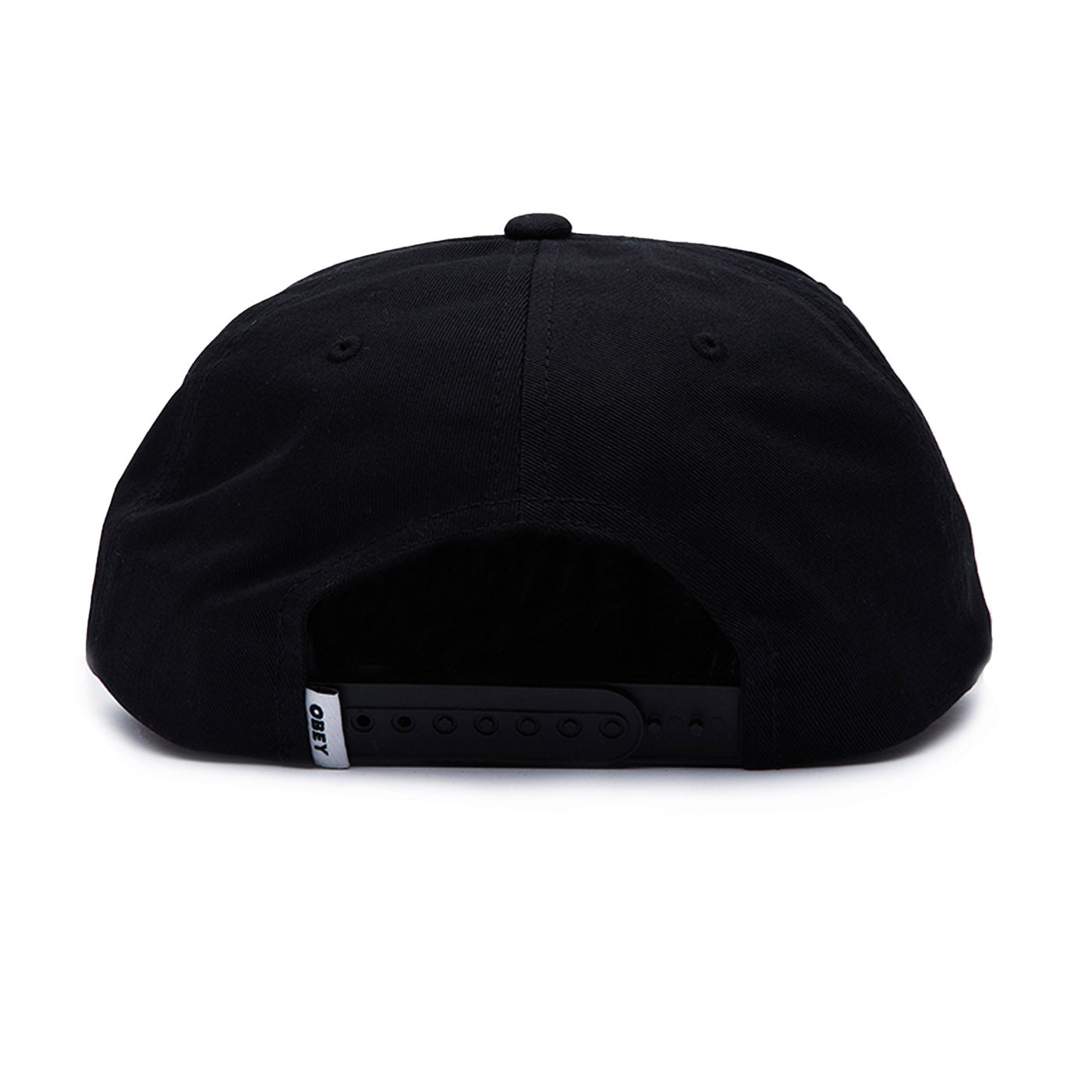Obey Lowercase Snapback - Black