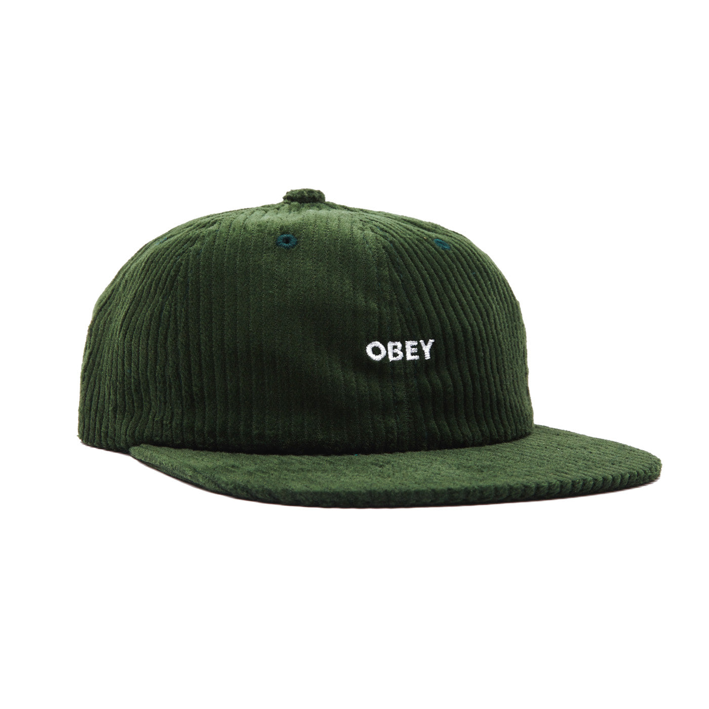Obey Bold Cord 6 Strapback - Emerald