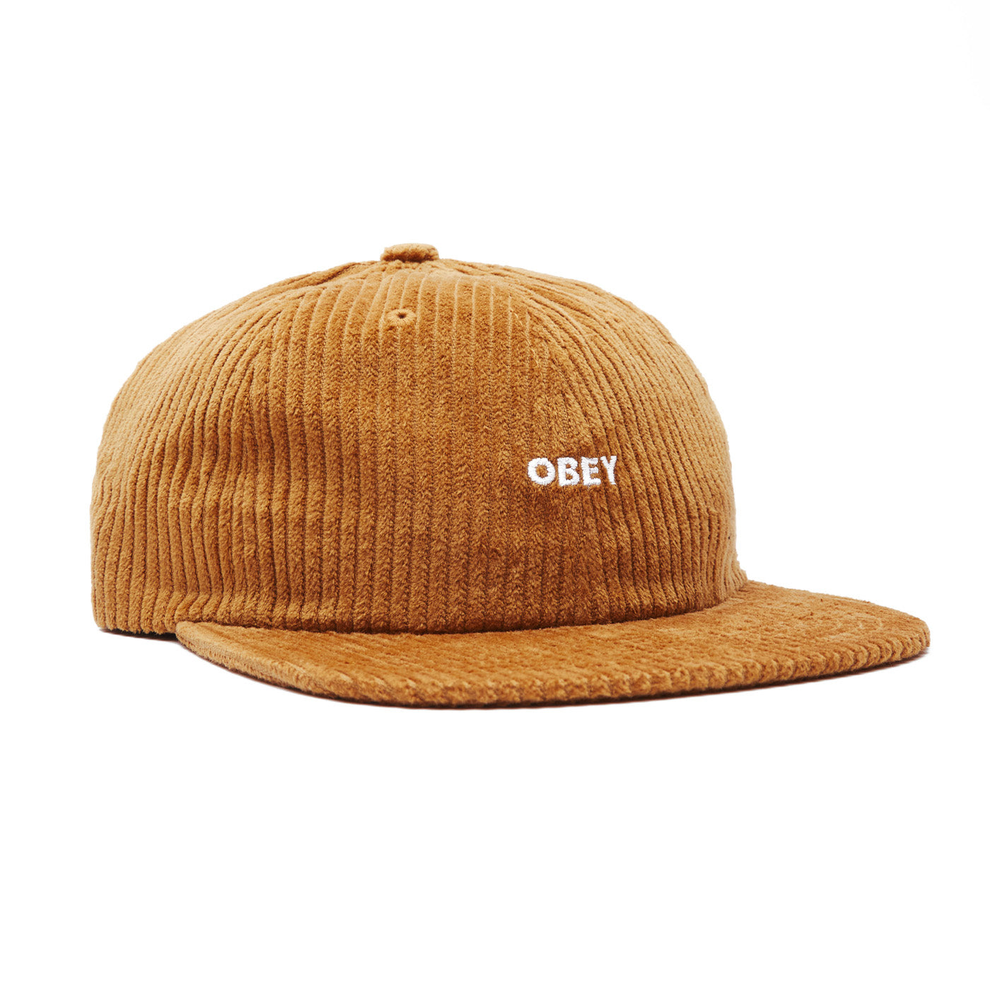 Obey Bold Cord 6 Strapback - Khaki