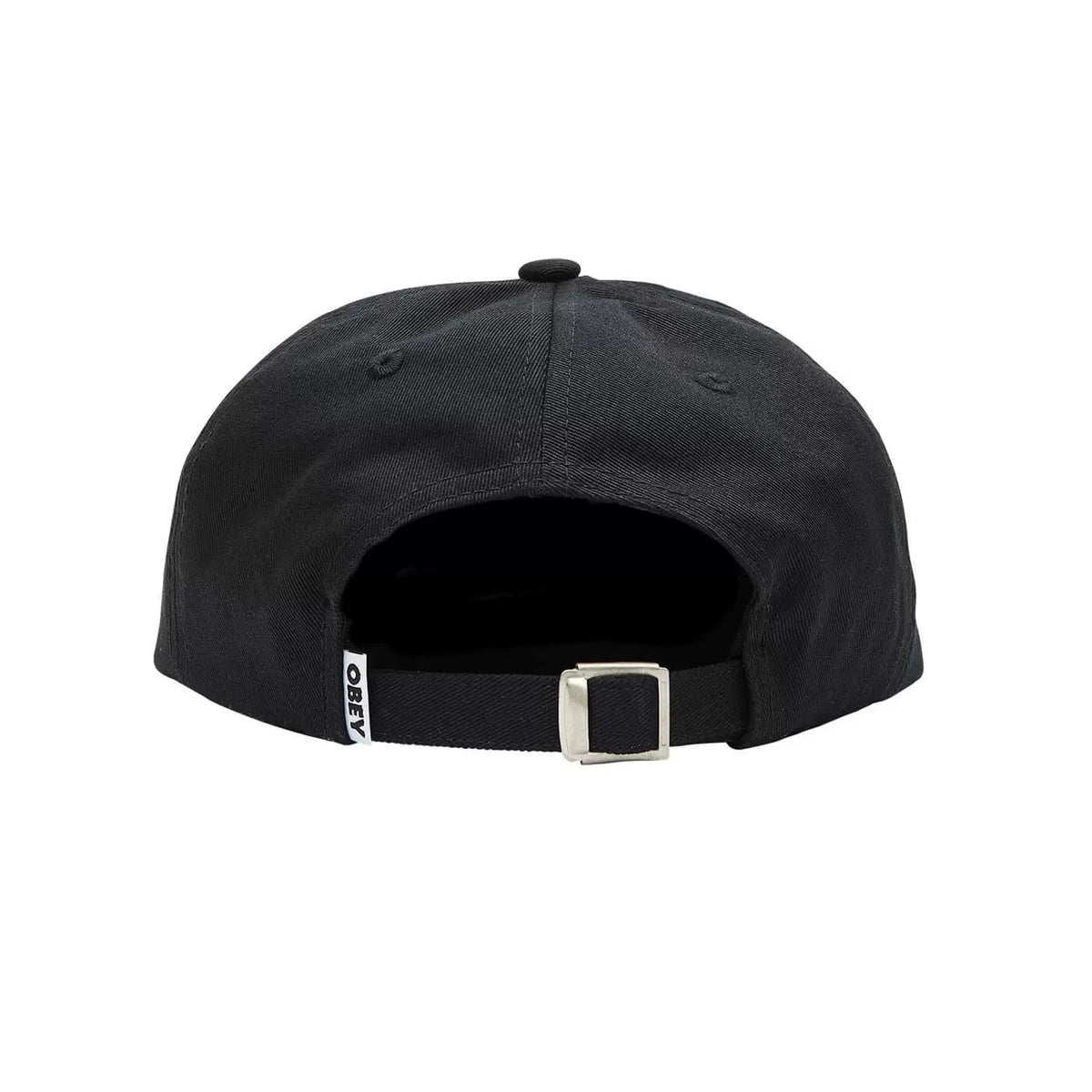 Obey Bold Twill 6 Panel - Black