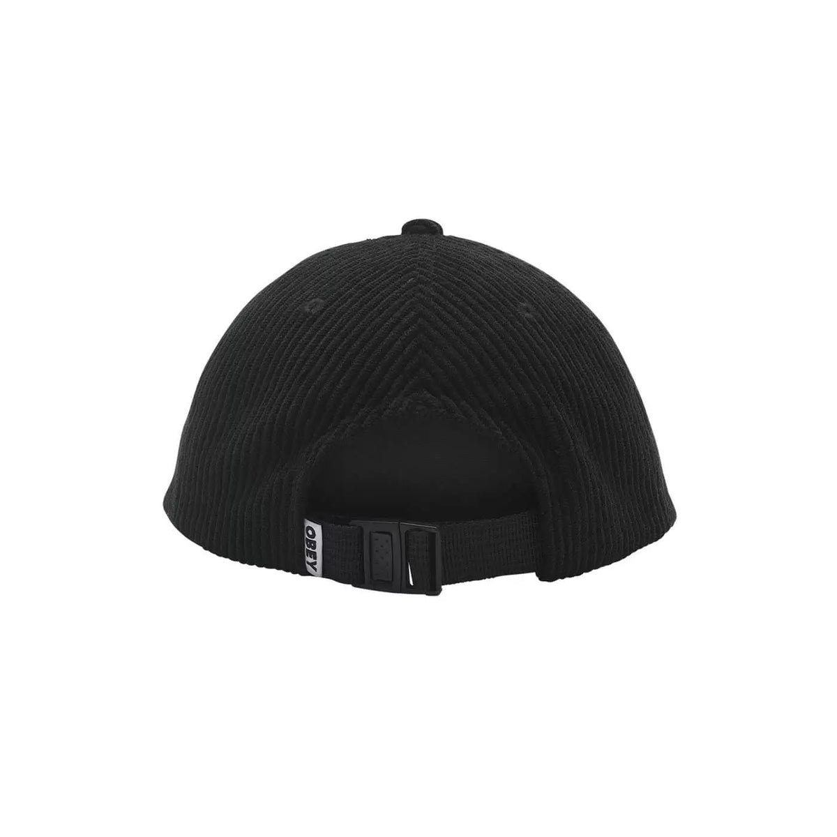 Obey Bold Cord 6 Strapback - Black