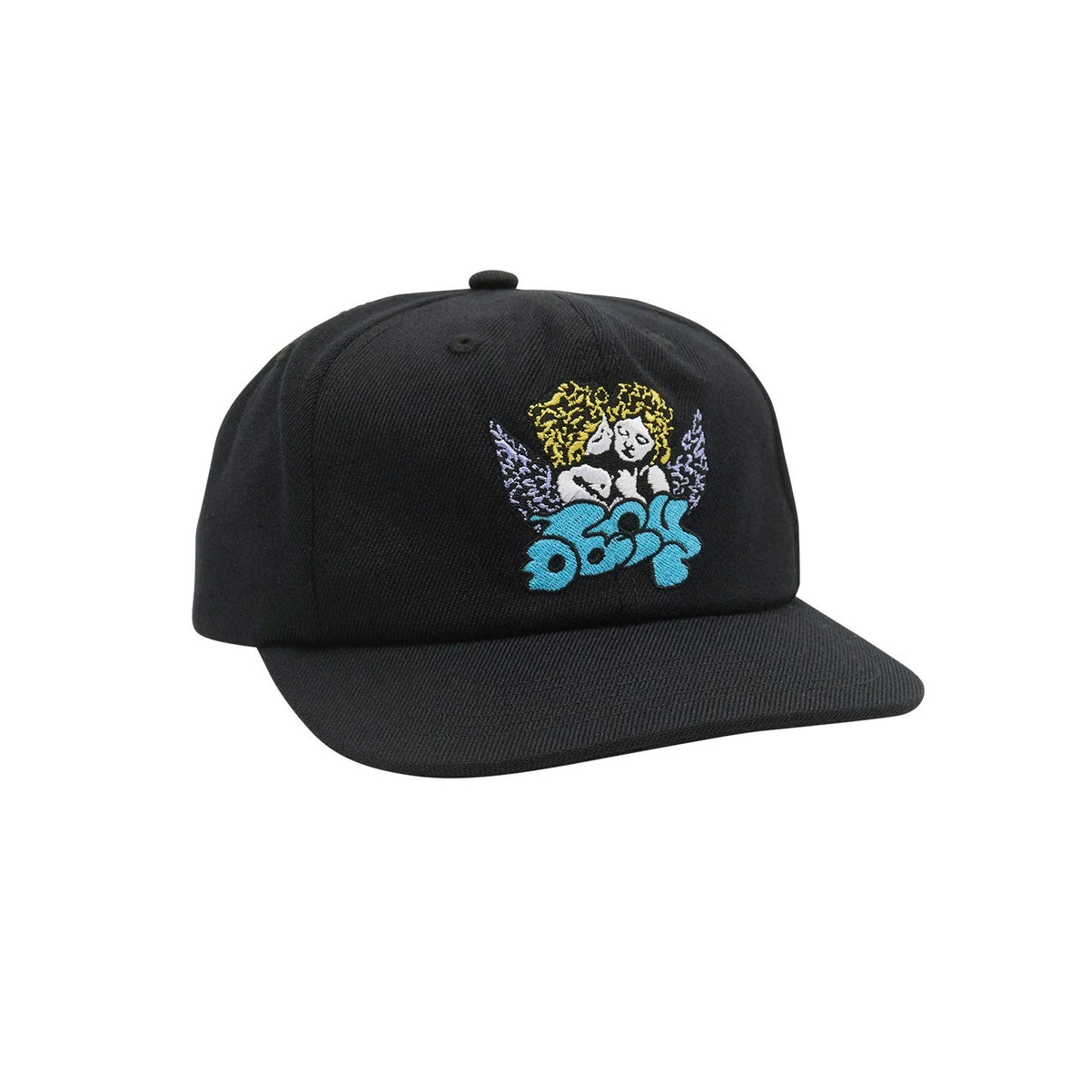 Obey Angel 6 Panel - Black