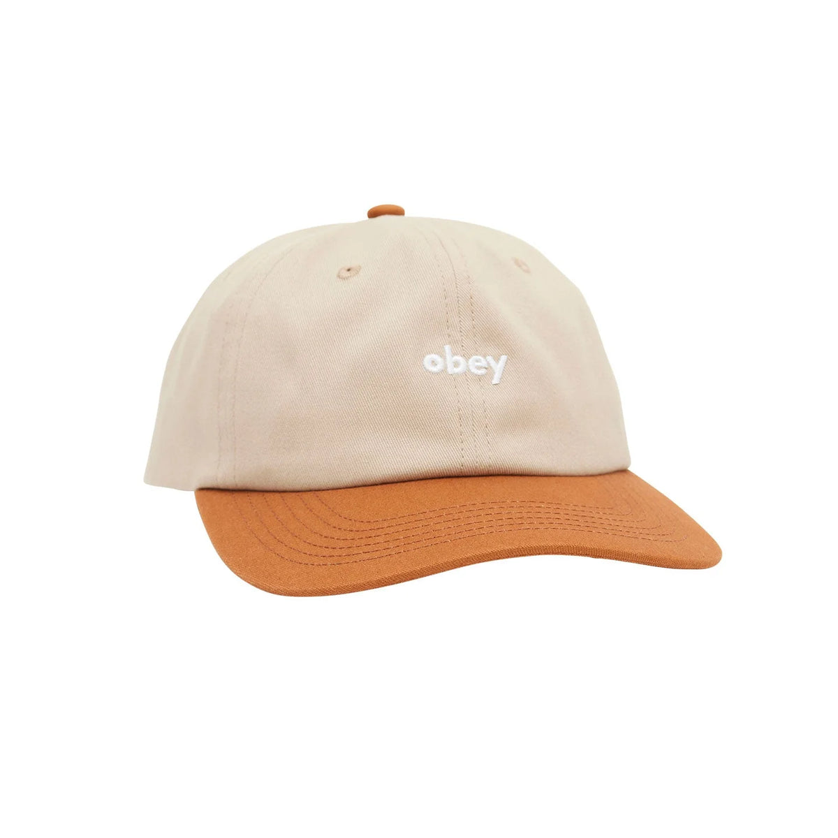 Obey Benny 6 Panel - Light Khaki