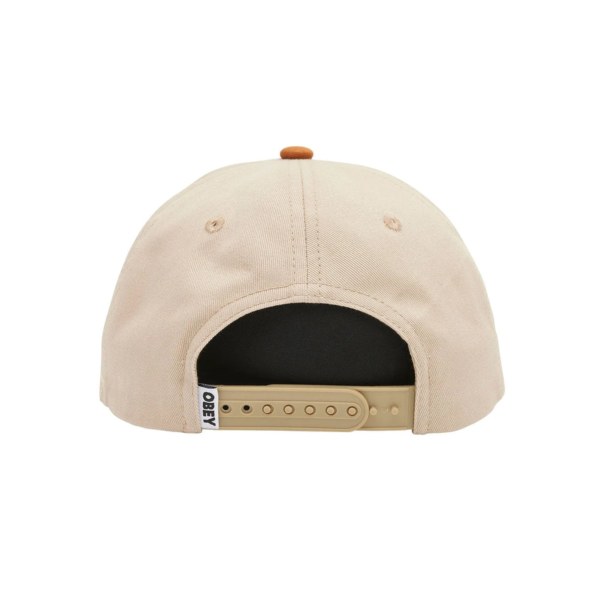 Obey Benny 6 Panel - Light Khaki