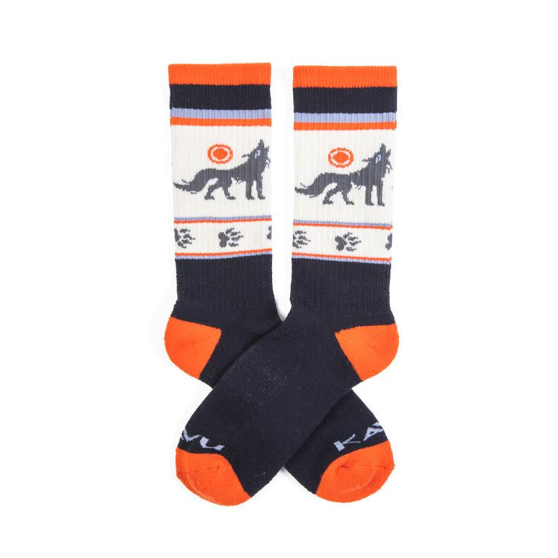 Kavu Moonwalk Sock - Howling Wolf