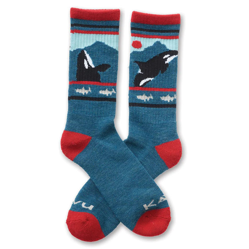 Kavu Moonwalk Socks - Orca