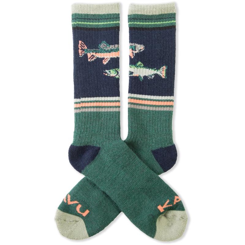 Kavu Moonwalk Sock - Go Fish