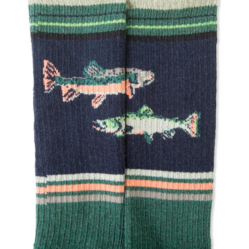 Kavu Moonwalk Sock - Go Fish