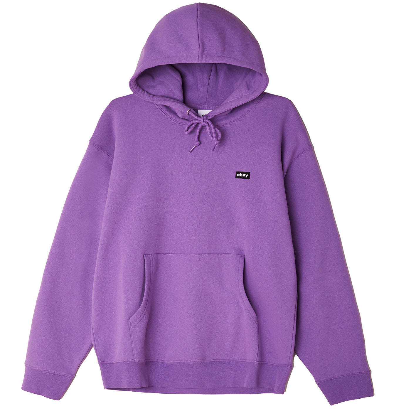 Obey Mini Box Logo Hood - Orchid