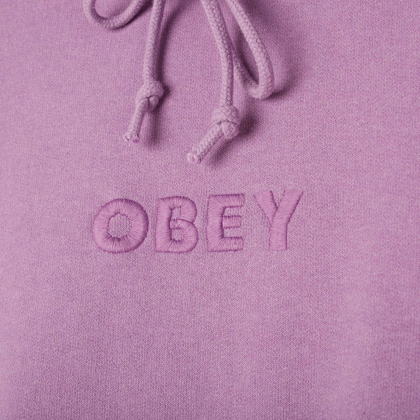 Obey Bold Ideals Hood - Orchid