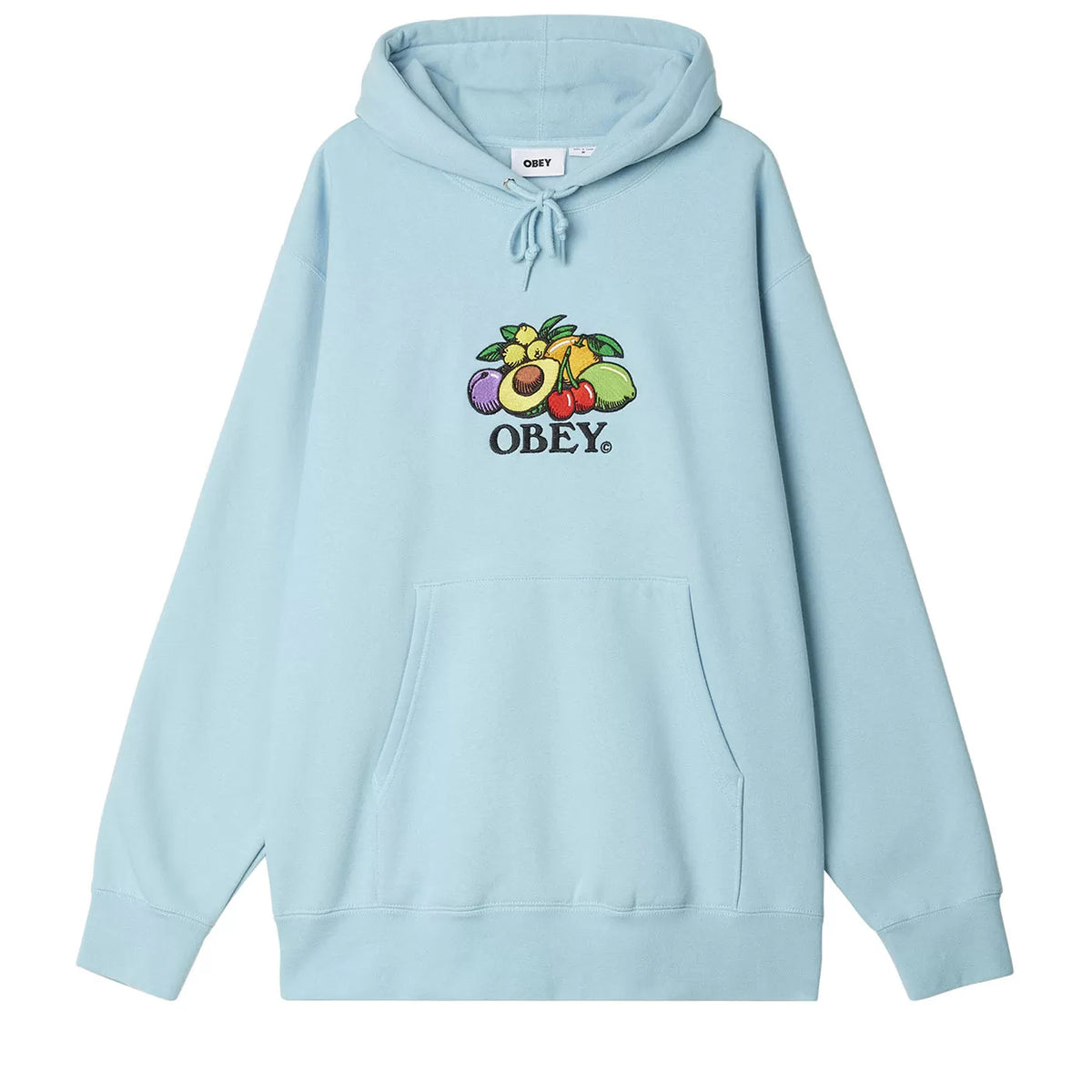Obey Basket Hood - Sky Blue